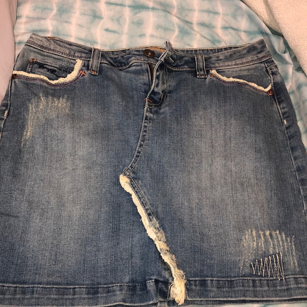 Jean skirt
